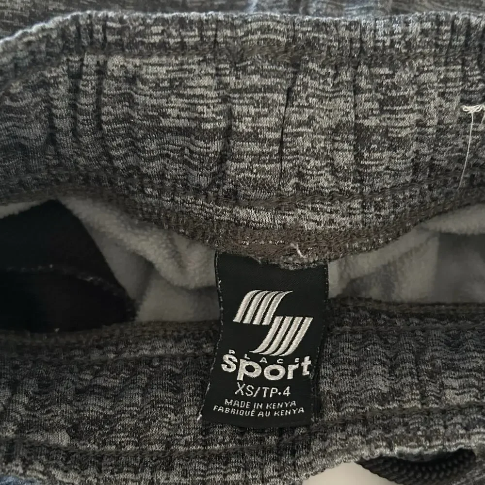 The Children's Place Sport Athletic Pant Boys XS 4 Grey